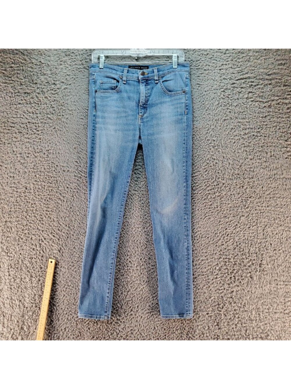 Veronica Beard Jeans Womens 27 Blue Kate Skinny Retro Wash Blue USA *Read*